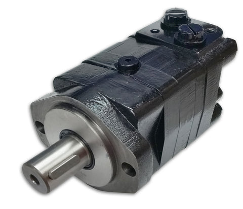 LSHT Hydraulic Motor - 6.15 in³/rev - SAE "A" 2-bolt - 1.25" Keyed - SAE Ports - BMSYZ-100-E2-G-S