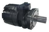LSHT Hydraulic Motor - 45.45 in³/rev - Magneto - 14T Spline - SAE Ports - CW - BMER-2-750-FS-FD1-S