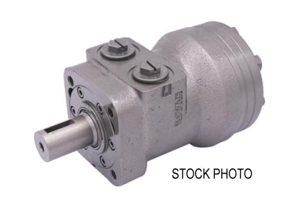 LSHT Hydraulic Motor - 24.53 in³/rev - 4-bolt Flange - 1" Woodruff - SAE Ports - BMRS-400-P4C1Y5
