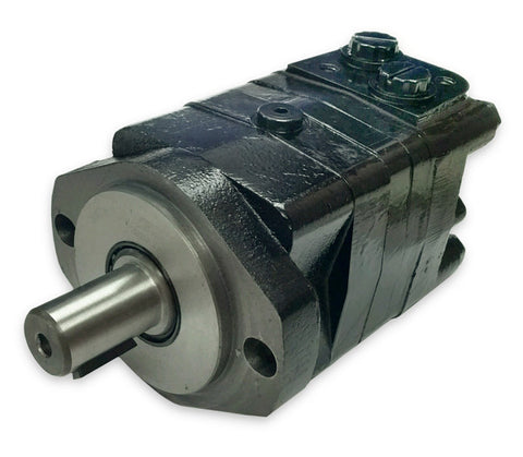 LSHT Hydraulic Motor - 7.63 in³/rev - SAE "A" 2-bolt - 1" Woodruff - SAE Ports - BMSY-125-E2-K-S