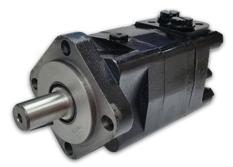 LSHT Hydraulic Motor - 28.98 in³/rev - SAE "A" 4-bolt - 1" Woodruff - SAE Ports - BMSY-475-E4-K-S