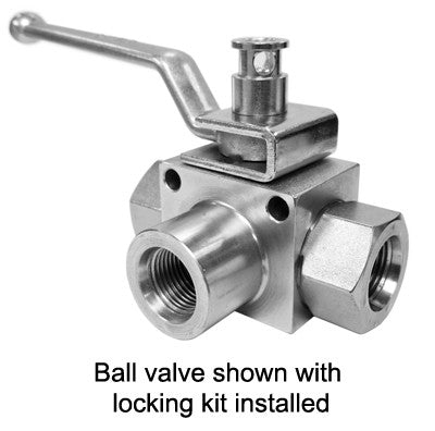 Ball Valve Locking Kit (SW9) - DE Valves (1/4" - 1/2")